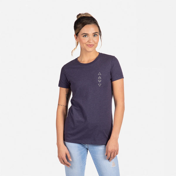 Vertical Elements Woman's CVC Tee Shirt