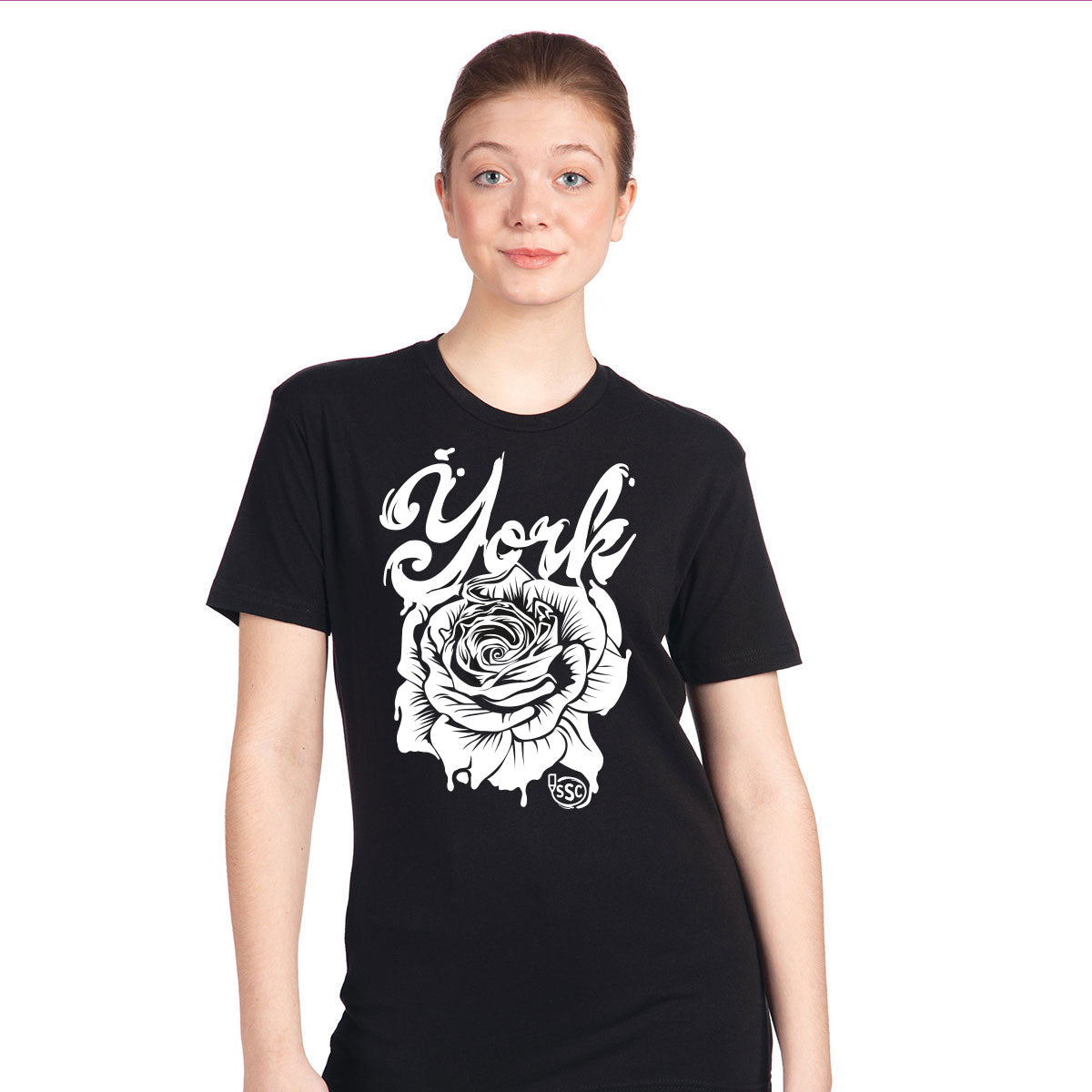 York City - White Rose Tee